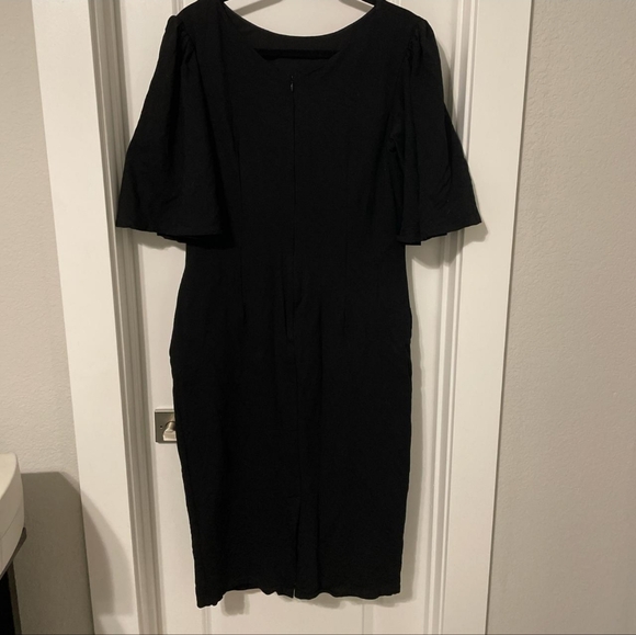 Vixen by Micheline Pitt Black Miss Kitty Deadly Kiss Dress Size 2x GUC (Stained) - Picture 6 of 9